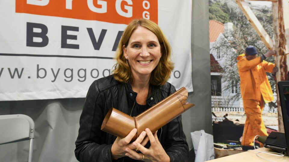 Christel Eline Wigen Grøndal i Bygg og Bevar ønsker å hylle godt håndverk som tar vare på gamle bygg.