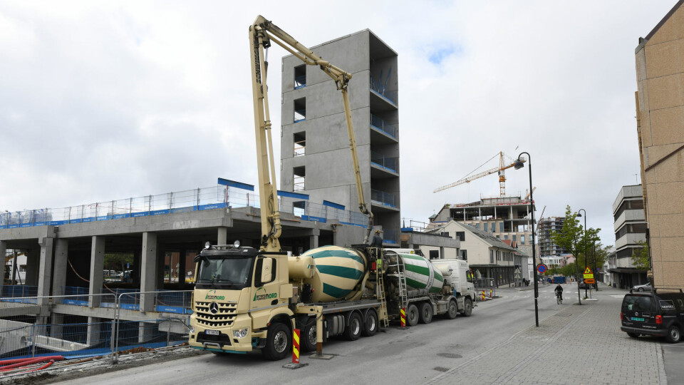 Mange av de store byggeplassene i Bodø har hatt besøk av A-krimsenteret og så langt ikke avdekket mange ulovligheter.