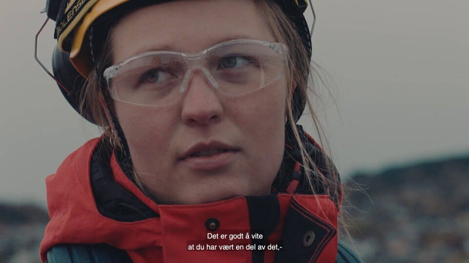 NTNU lager film med blikkenslager-lærling
