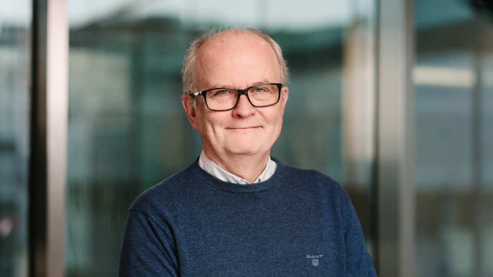 Jan-Erik Clausen i VBL mener det er fordel om arbeid med takrenner og beslag overlates til fagfolk.