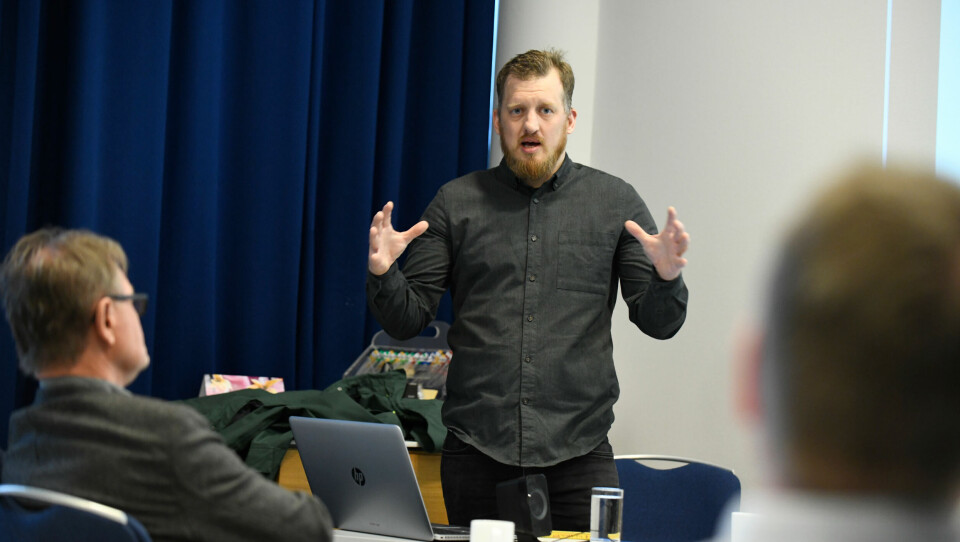 Peter Heimstad ivrer for å få med seg seriøse blikkenslagerbedrifter innen ventilasjon på prosjektet Energismart.