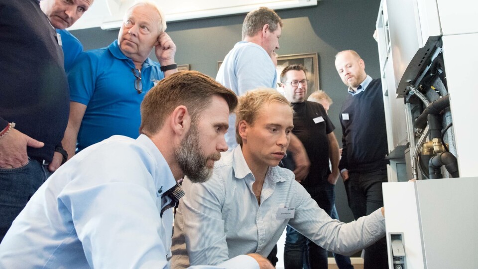 Det var stor interesse for Norgespremien av nye EcoNordic inneklimasentral.