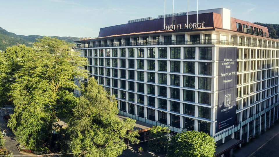 Hotel Norge har gjenoppstått i fornyet prakt og skal huse flere hundre blikkenslagere som feirer 100-årsjubileum i juni neste år.