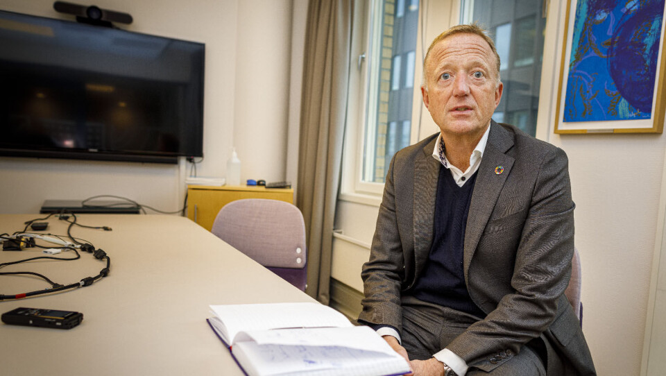 FAGKOMPETANSE: Det stiller høyere krav til det håndverksfaglige å bygge om enn å bygge nytt. Derfor vil en mer bærekraftig byggsektor trenge flere fagfolk med høy kompetanse, mener Statsbyggs direktør Harald Nikolaisen.
