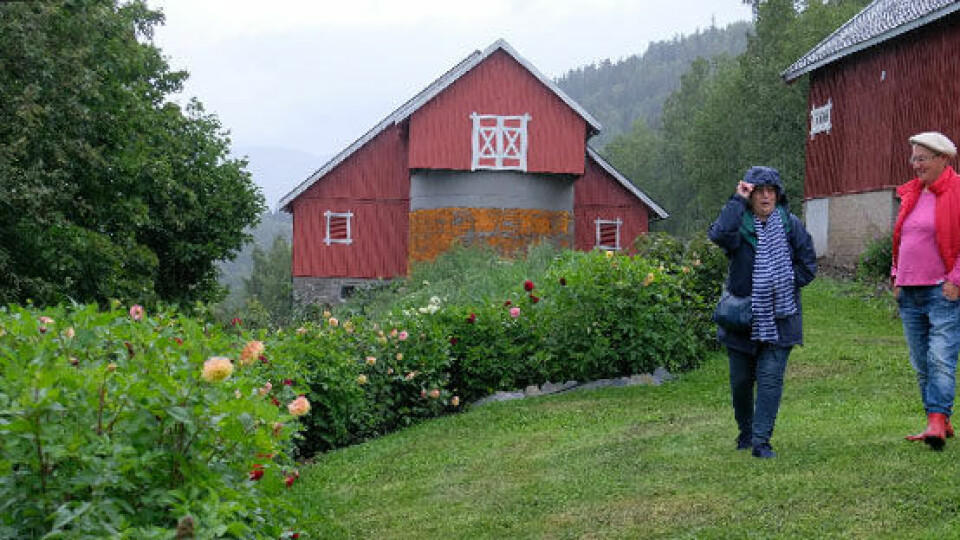 Slik så siloen ut før den ble bygd om. Slik så siloen ut før den ble bygd om.