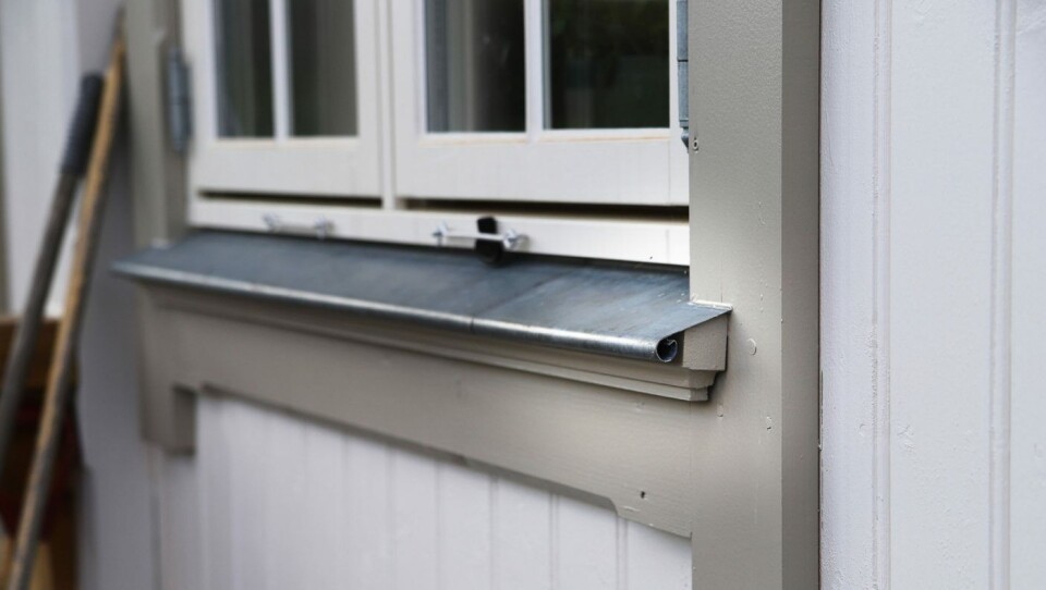 Detaljer rundt vindu fra blikkenslageren er medvirkende til prisen.Foto: Steinar Omar Østli, Hamar Arbeiderblad