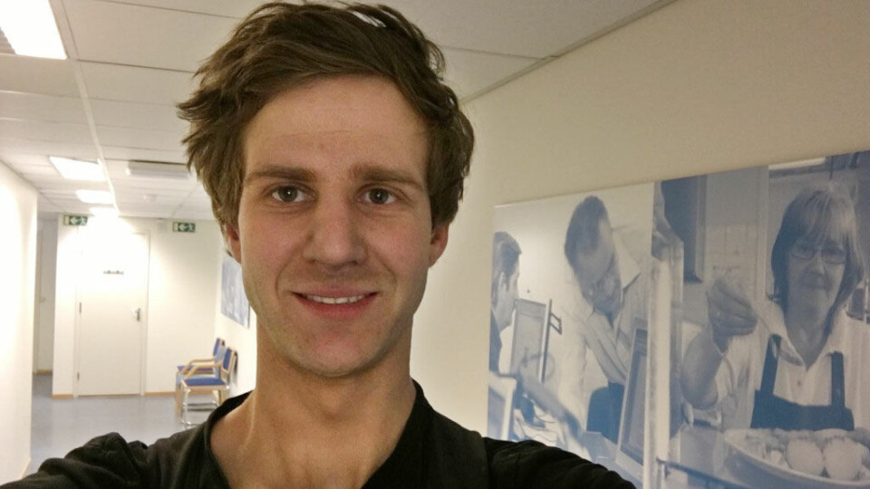 Michael Krosby synes det er kjekt å satse for seg selv.