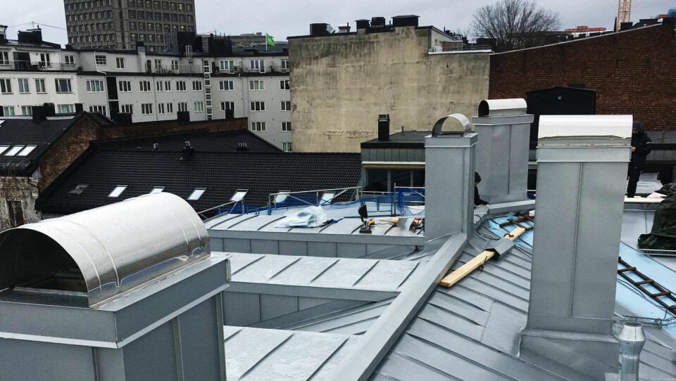 Prosjektet i Hansteens gate 10 i Oslo er ferdig, etter utfordringer med tilkomst for å få utført arbeidet.