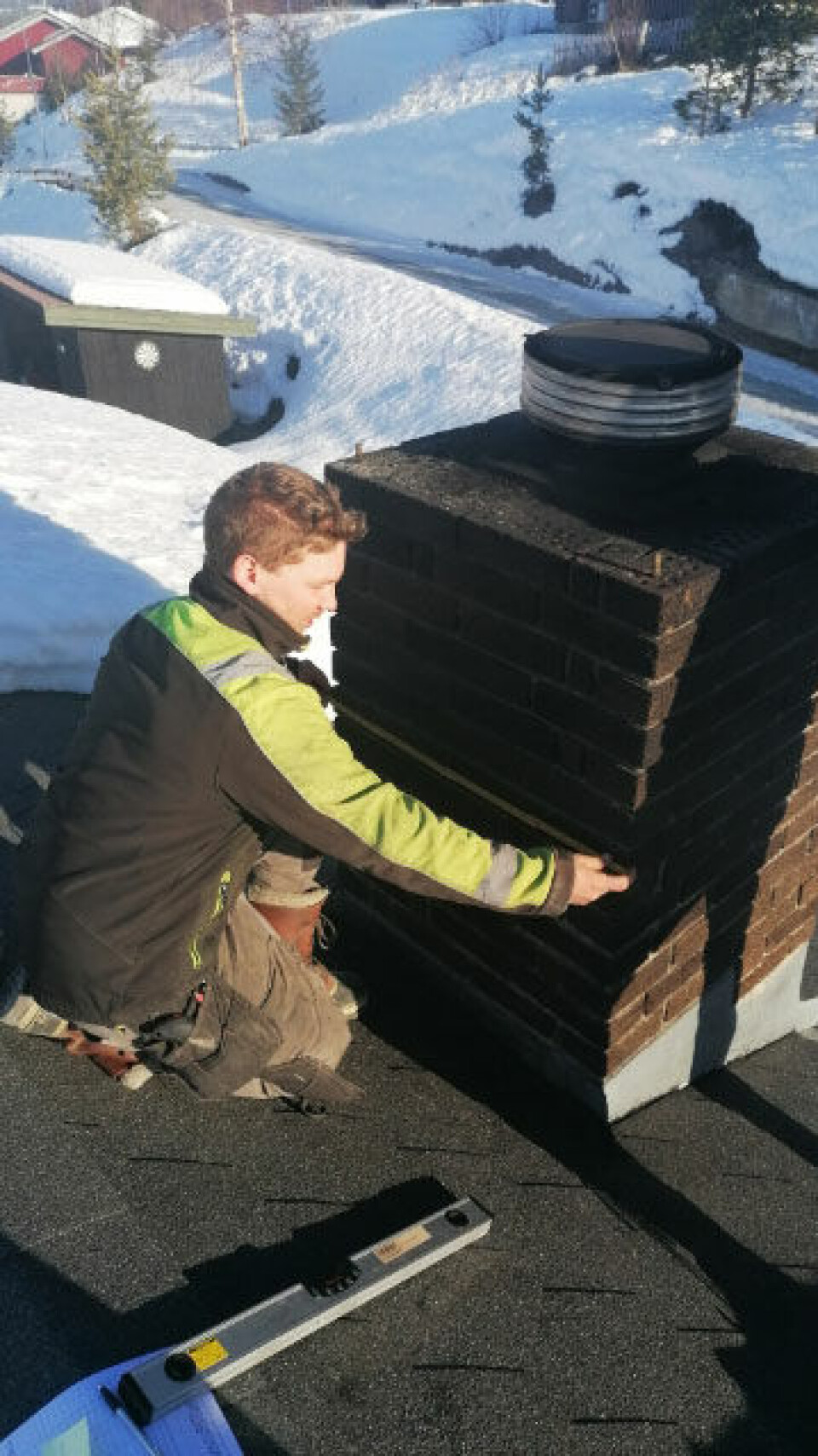 Ronni Grønnbekk har nok å gjøre på jobben.