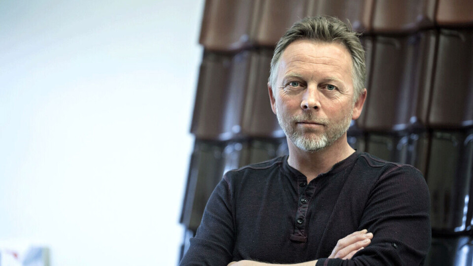 Daglig leder Jan Kenneth Frantzen Nordvik følger i oldefarens fotspor som blikkenslager.