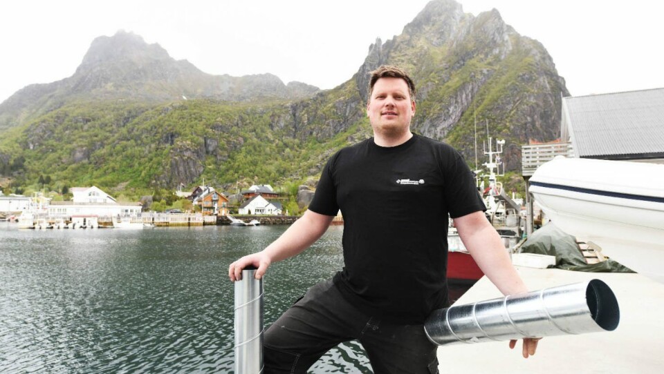 Så ille mener Bjørn Kristian Pedersen det har blitt at det er direkte helsefarlig å drive egen blikkenslagerbedrift. Han har også frarådet sin egen sønn å velge yrket.Foto: Anders Tøsse, Vest Vind Media
