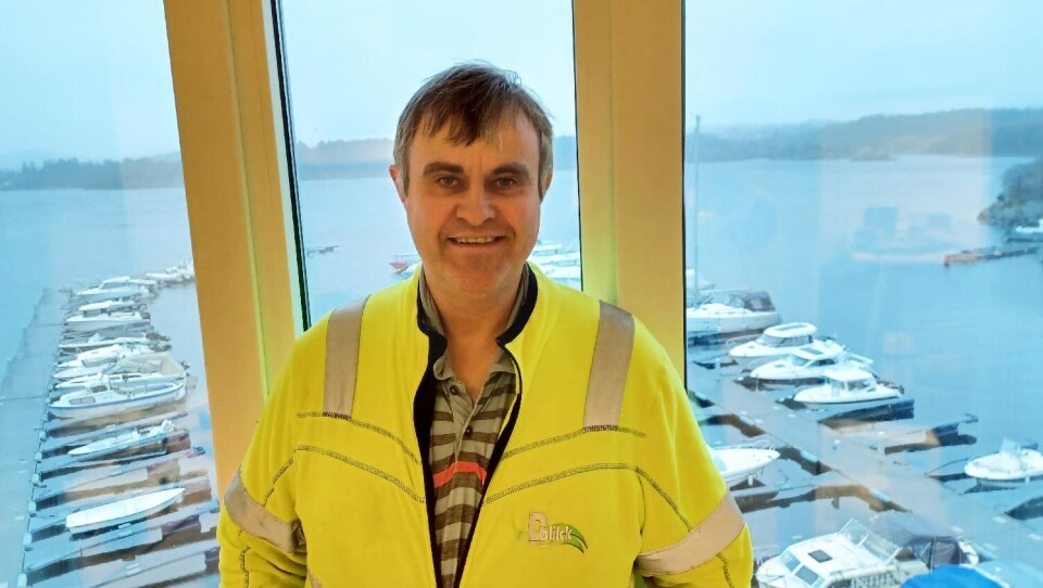 Arvid Dalseide leder D-Blikk i Øygarden med fem ansatte og priser seg lykkelig over å ha en del faste, gode kunder.