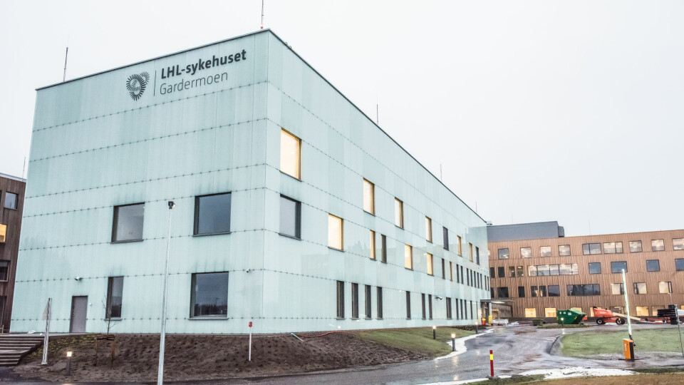 Nytt LHL-sykehus er bygd med fire bygningskropper som skal gi rom for behandling for hjerte- og lungepasienter.