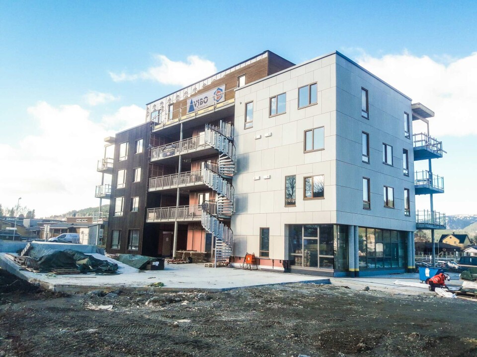 Leilighetsbygg på Orkanger