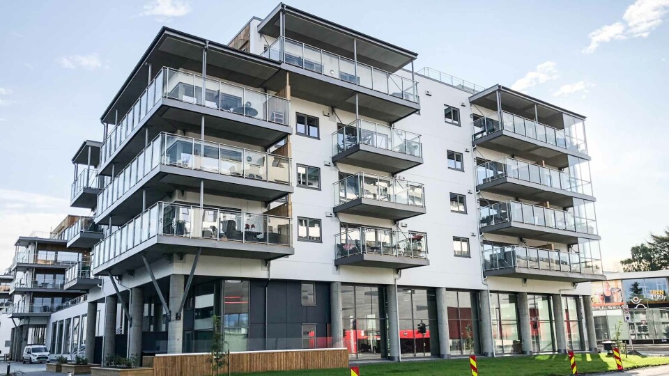 Boligblokker i Liljendal