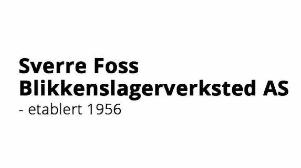 Sverre Foss Blikkenslagerverksted AS