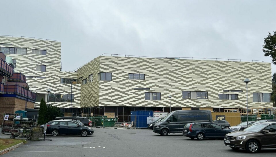 Kulturkvartalet, som også så fint kalles Vestbys nye storstue, ble ferdig mai 2023 Foto: J. Johnsen & Sønner