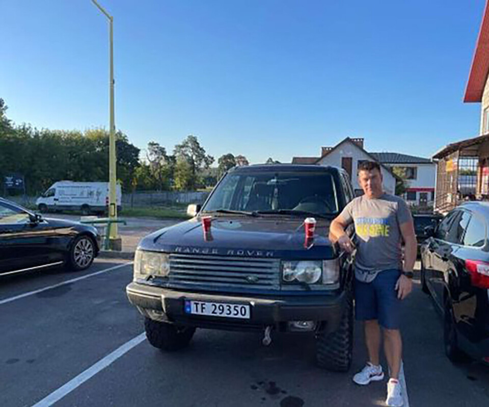 Veigo Kasemets i Totland Blikk etter nok en tur til Ukraina.