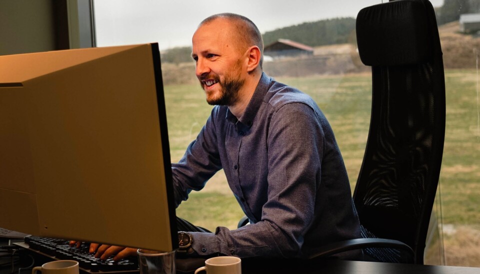 Eirik Kvilstad Heskja er leder for digitalisering og økonomi Lie Blikk.