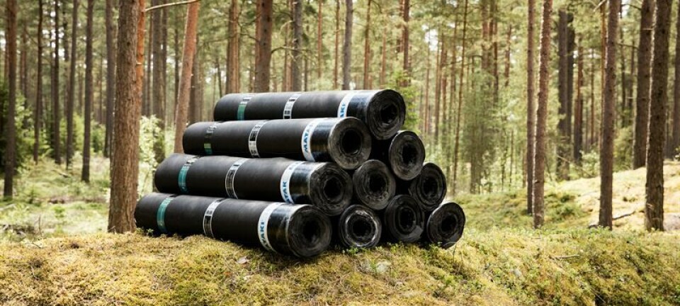 Ny underlagsduk med bio-olje fra furu