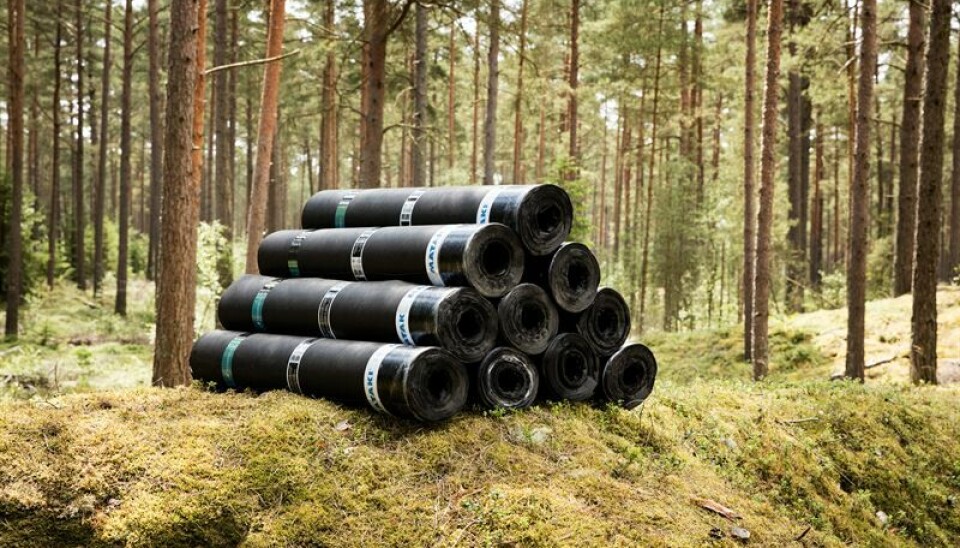 Ny underlagsduk med bio-olje fra furu